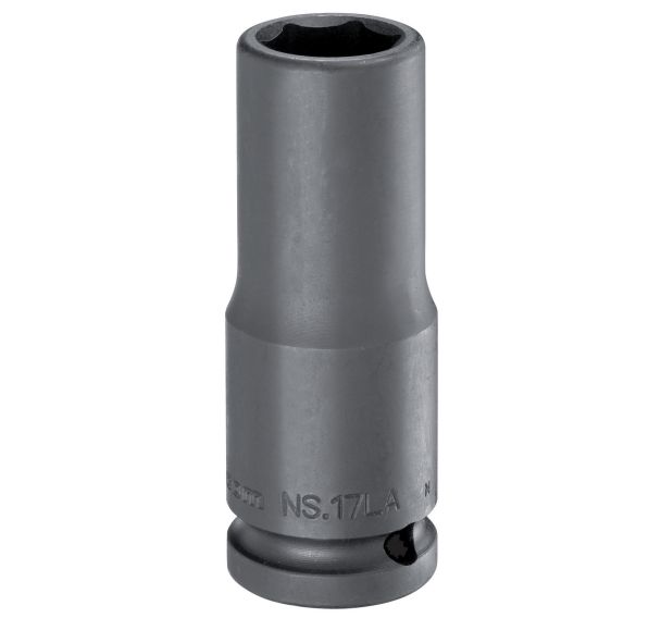 Douilles impact 1/2'' longues 6 pans métriques