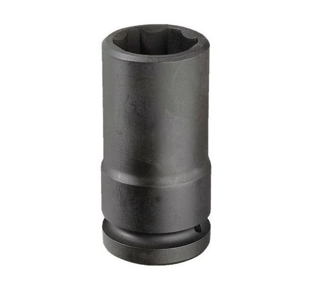 Douilles impact 1'' longues 6 pans parois fines métriques