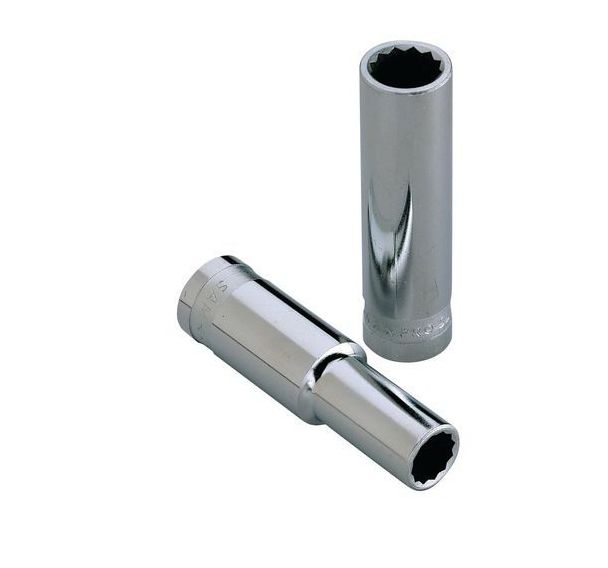 Douilles longues 1/2'' 12 pans en pouce