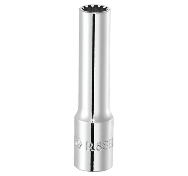 Douilles longues 1/4  Spline, Capacité (Dimensions) : 1/4''