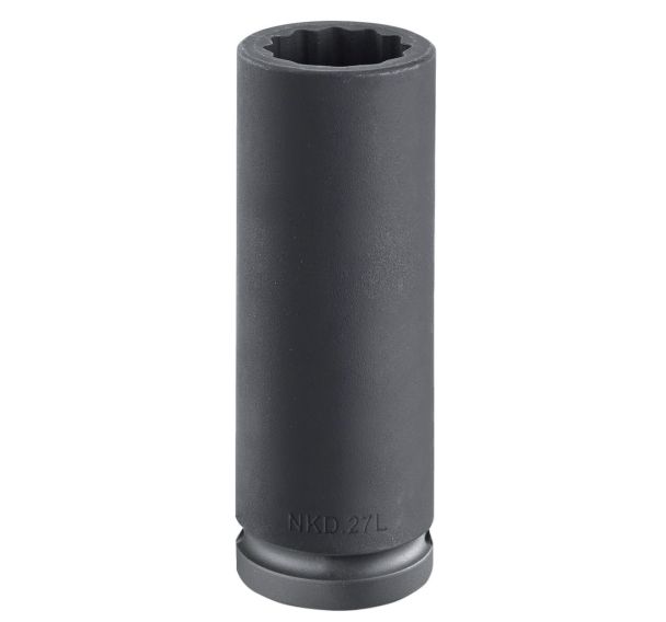 Douilles longues impact 3/4” - 12 pans métriques
