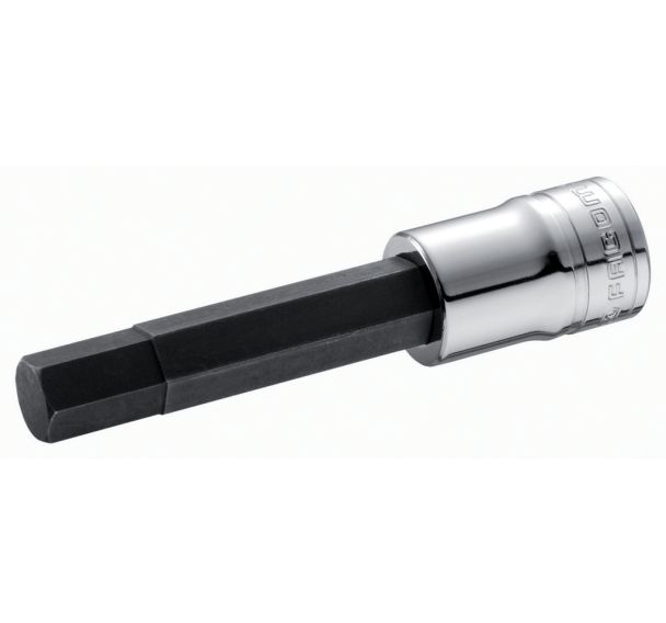 Douilles tournevis 1/2'' embouts longs et extra-longs pour vis à 6 pans creux métriques