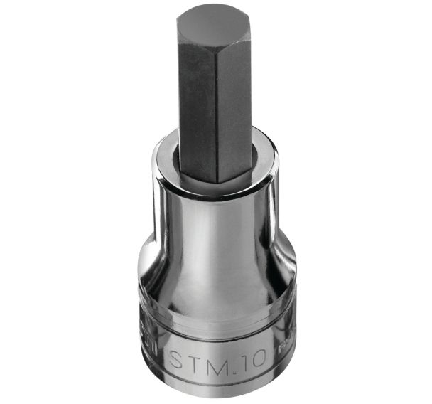 Douilles tournevis 1/2'' pour vis 6 pans creux métriques