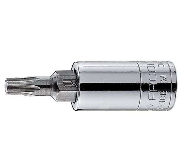 Douilles tournevis 1/4'' pour vis Torx - 3,84 mm - Ref. : RX.20