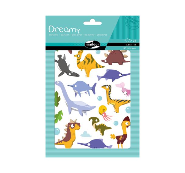 Dreamy, Sach 6 pl 14,8x21cm, Dinosaures