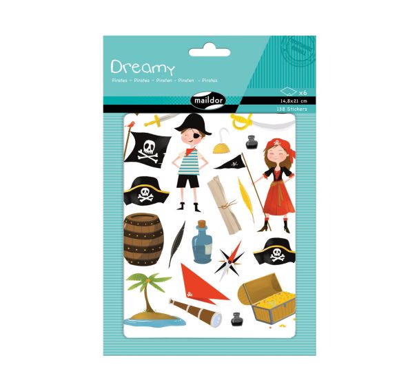 Dreamy, Sach 6 pl 14,8x21cm, Pirates