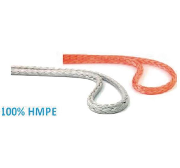 Drisse creuse polyéthylène haute densité HMPE - Bobine 100m