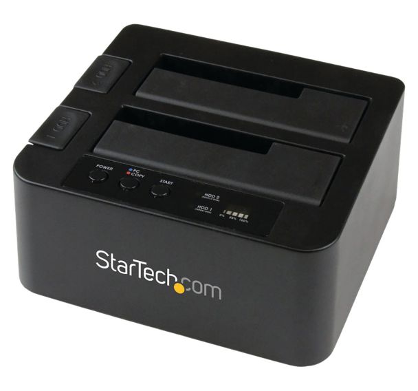 Duplicateur disque dur 2 baies autonome USB 3.0 (5 Gbit/s) - Startech