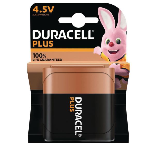 Duracell Plus 100% 4,5V - 1 unité