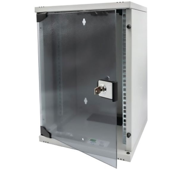 EKIVALAN Coffret 10'' 6U profondeur 300mm (gris)