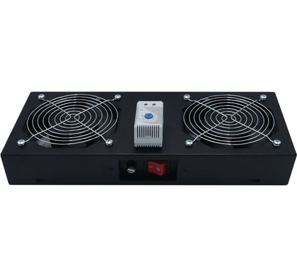 Kit 2 ventilateurs avec thermostat - Ekivalan