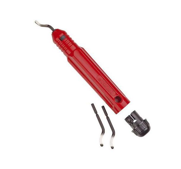 Ebavureur crayon 3 lames interchangeables CU/PVC - Virax