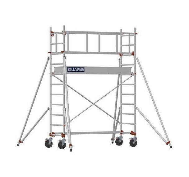 Échafaudage Altitude AL205 - Base standard - Garde-corps monoblocs - Duarib