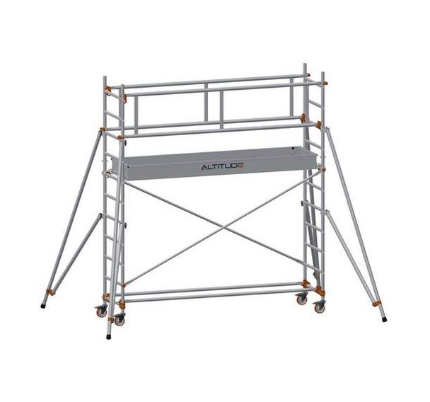Échafaudage Altitude AL255 - Base standard - Garde-corps monoblocs - Duarib