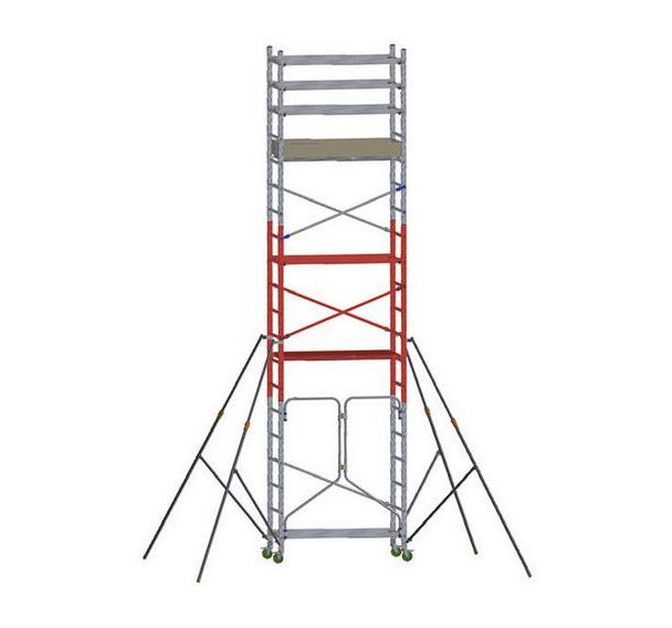 Échafaudage modulaire roulant à base pliante Alto 620-P - Module M1+M2+M3 - Facal