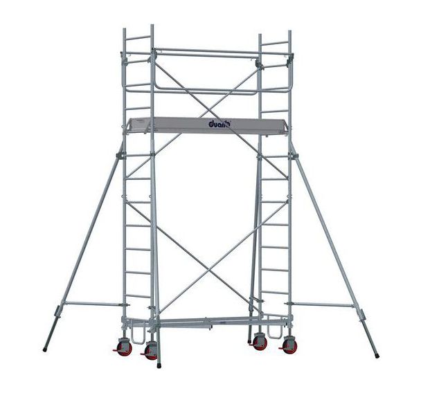 Échafaudage roulant ROLLSTAR 205 Garde-corps monoblocs - Duarib