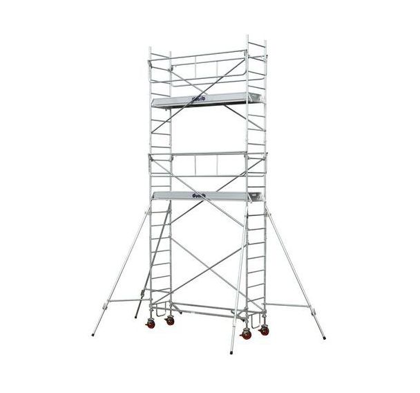 Échafaudage roulant ROLLSTAR 254 Garde-corps monoblocs - Duarib