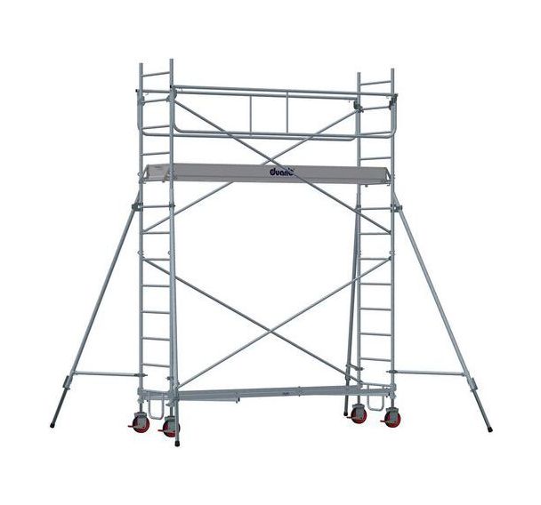 Échafaudage roulant ROLLSTAR 295 Garde-corps monoblocs - Duarib