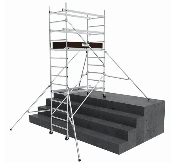 Échafaudage roulant aluminium STARTEO - Tubesca-Comabi