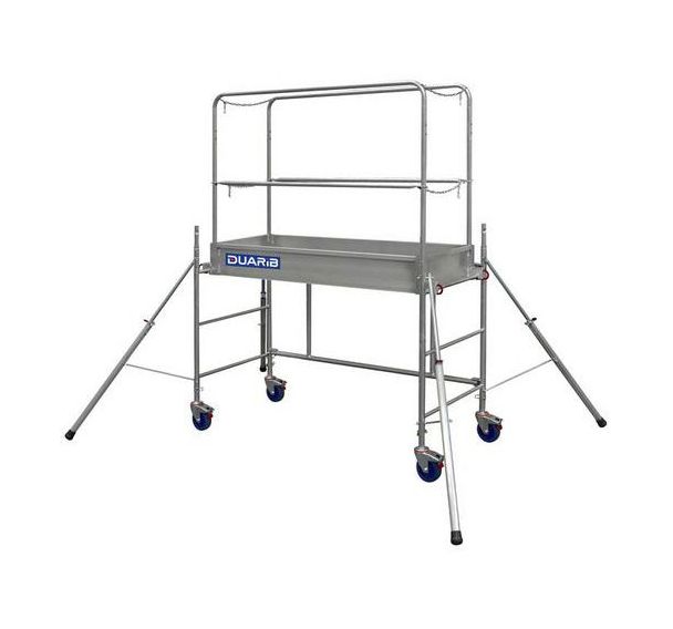 Echafaudage roulant en acier de 0m90