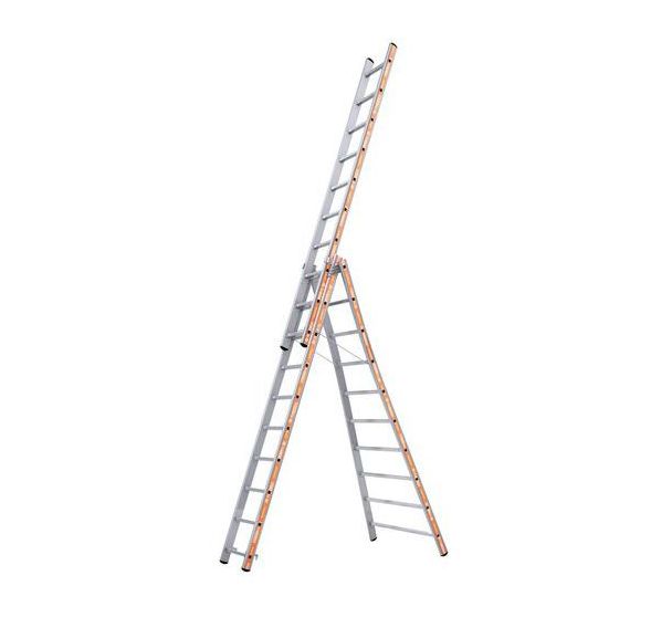 Echelle Pronor transformable 3 plans - Tubesca