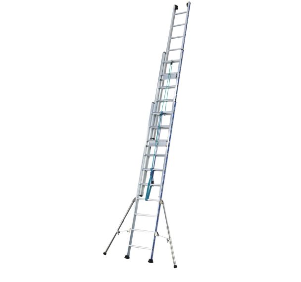 Échelle coulissante à corde Platinium 300 - 3 plans - Tubesca