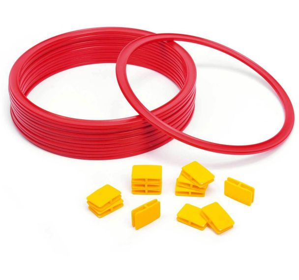 Échelle de rythme 12 cerceaux - 3 diamètres au choix