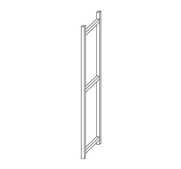 Échelle ouverte Multi-Fix Premium - Hauteur 2500 mm - Manorga