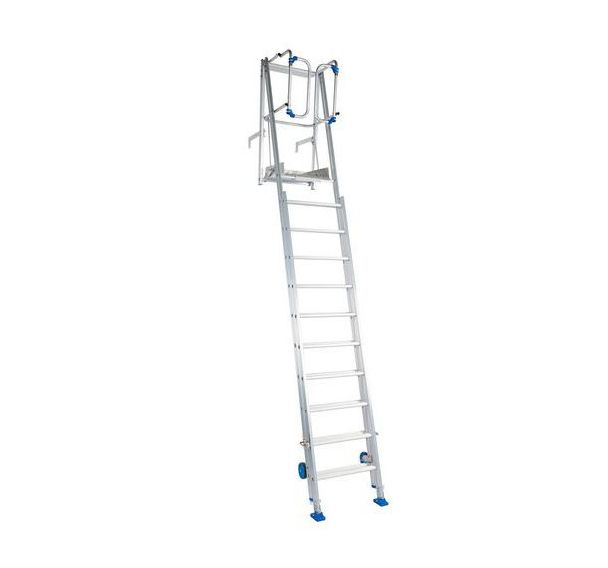 Echelle pré-mur téléscopique EPM1018 - 10 à 18 échelons