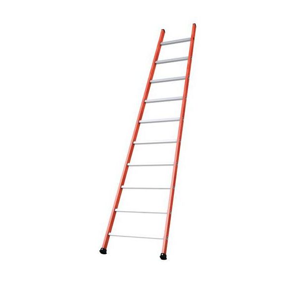 Echelle simple évasée mixte acier - aluminium - Tubesca