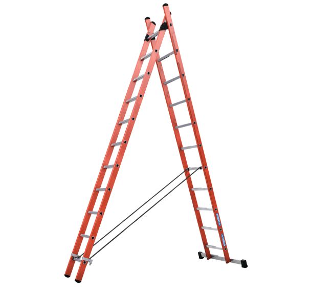 Échelle transformable isolante 2 plans