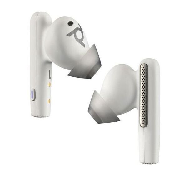 Écouteurs bluetooth Teams Voyager Free 60 - USB C - Blanc