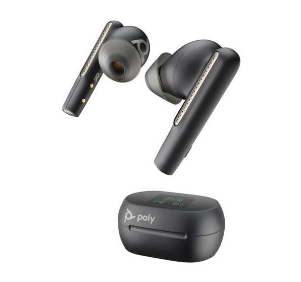 Écouteurs sans fil Teams Voyager Free 60 Plus - USB A - Noir