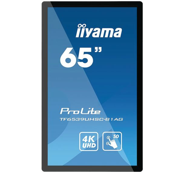 Ecran d'affichage dynamique 65'' ProLite TF6539UHSC-B1AG - Iiyama