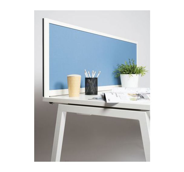 Écran de séparation acoustique 495x1400 - Profil Blanc