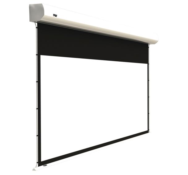 Ecran électrique Orion Tensionné 16/10e cadré noir 174 x 232 - Oray