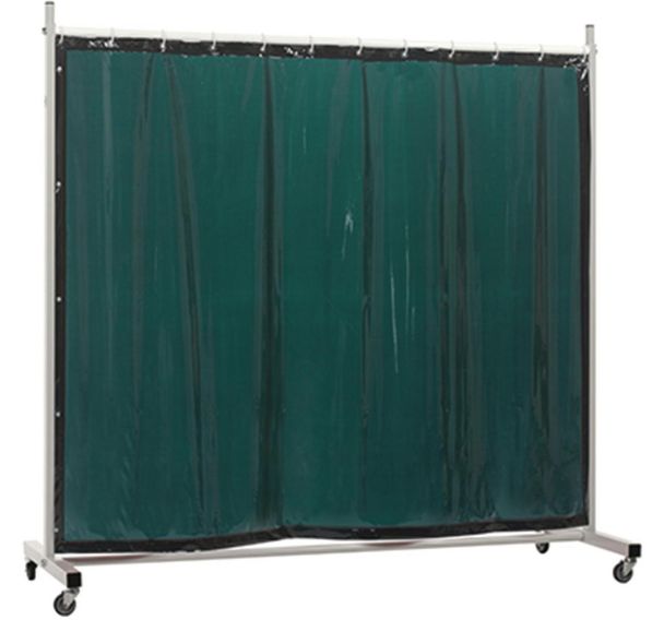 Ecran simple 180 cm , vert-6 rideau CEPRO