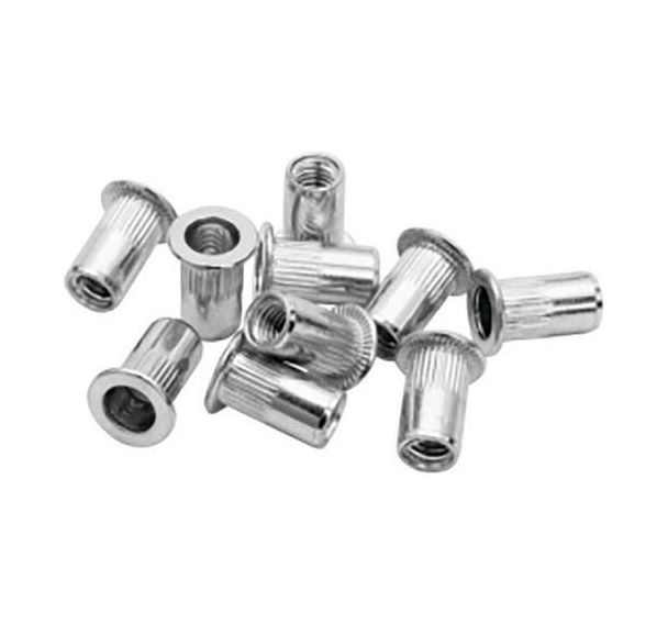 Ecrous à sertir pour Pince RP110 - vis Ø 4mm - Rapid - Lot de 20