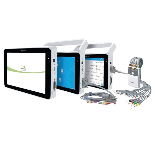 Electrocardiographe ECG ISE sur tablette tactile avec imprimante-EDAN