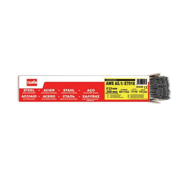 Électrodes pour soudage acier Ø 2.5 mm