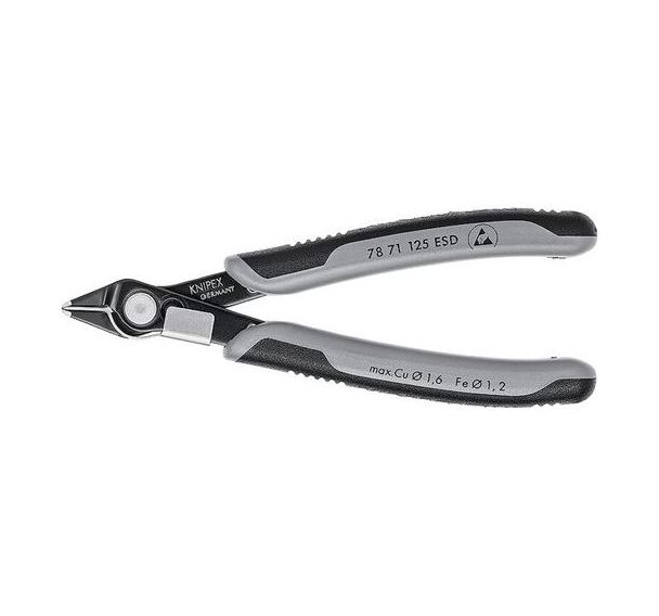 Electronic Super Knips® ESD brunie avec gaines bi-matière 125 mm _ 78 71 125 ESD
