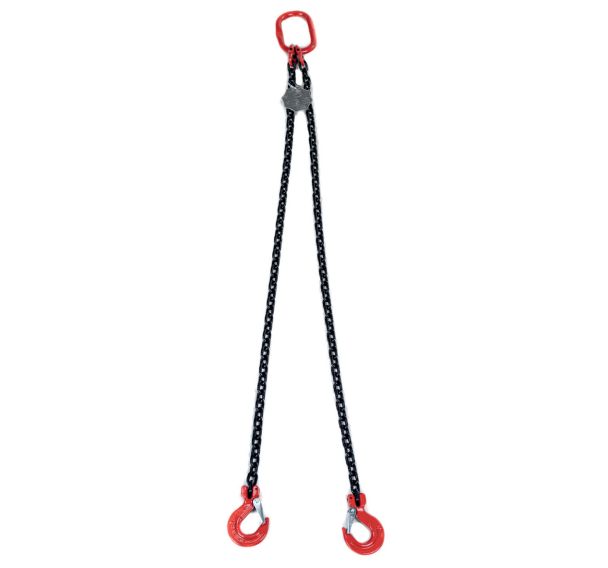 Élingue chaîne 2 brins crochet à linguet - Force 1.6T - Manutan Expert