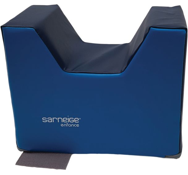 Embase hexagonale turquoise/bleu marine