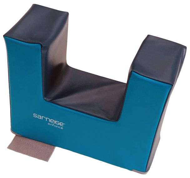 Embase rectangle turquoise/bleu marine