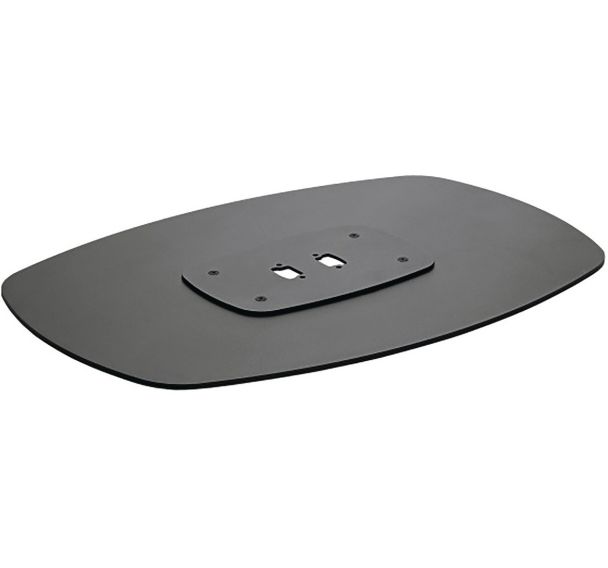 Embase sol PFF7040 à poser, écran dos à dos, mono tube