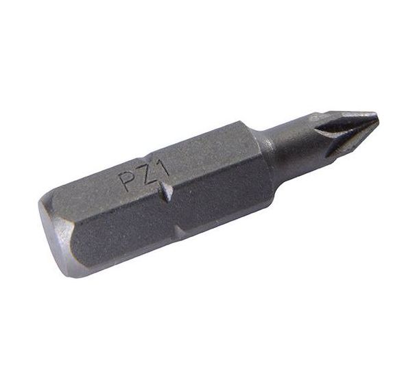 Embout 5/16'' standard Pozidriv 1 - boîte de 5 - Lot de 5
