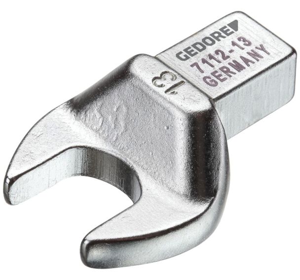 Embout clé à fourche pour outils dynamométriques 9X12 7112 - Gedore