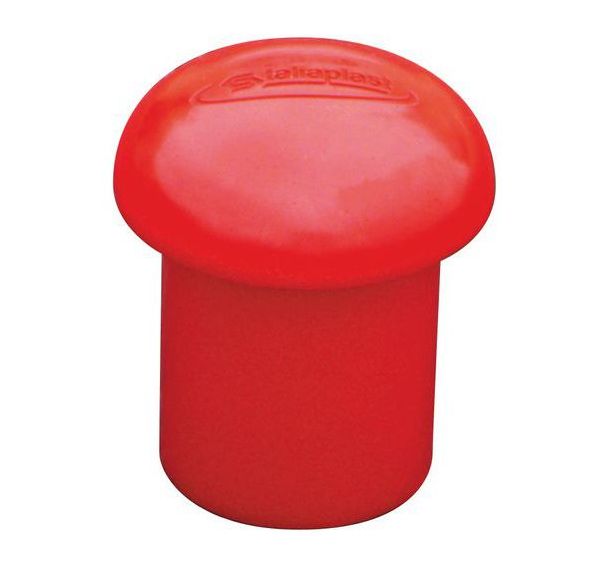 Embout de sécurité grand modèle - Rouge - Lot de 100 - Talia