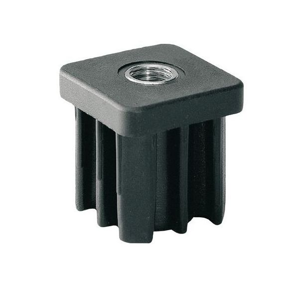 Embout enfichable pour tube carré CALDIC