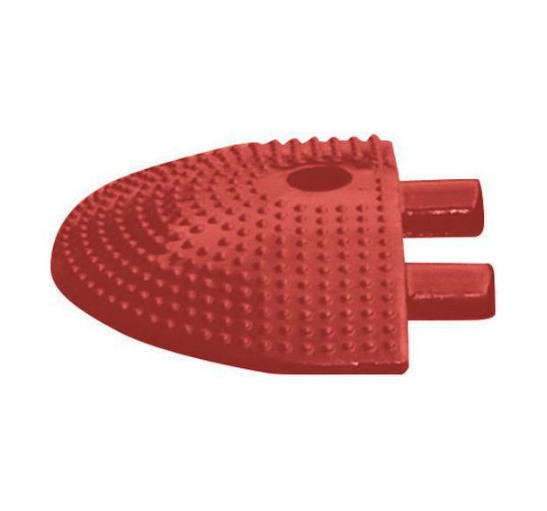 Embout pour ralentisseur rouge et blanc 10 km/h- 20 T